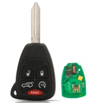 Chrysler Dodge Jeep 2006-2014 5 Button Remote Head Key For OHT692427AA